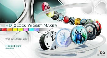 HD Beautiful Clock Widgets
