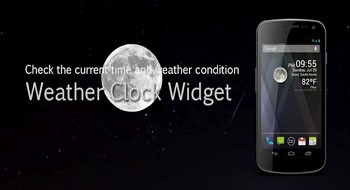 Weather Clock Widget