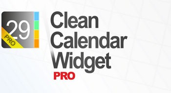 Clean Calendar Widget Pro