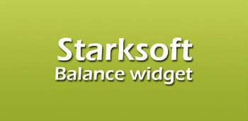 Starksoft Balance widget (Баланс на экране)