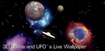 3D Space Live Wallpaper