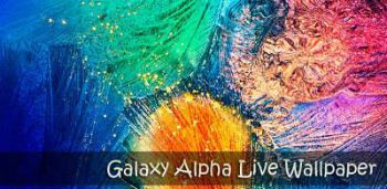 Galaxy Alpha Live Wallpaper