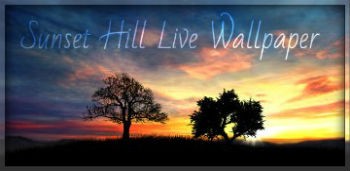 Sunset Hill Live Wallpaper