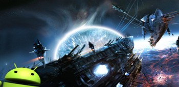 Live Space Battle Wallpaper