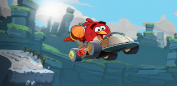 Параллакс обои: Angry Birds Go
