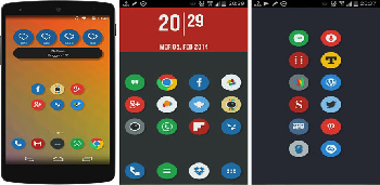 Naxos Flat Round Icon Pack